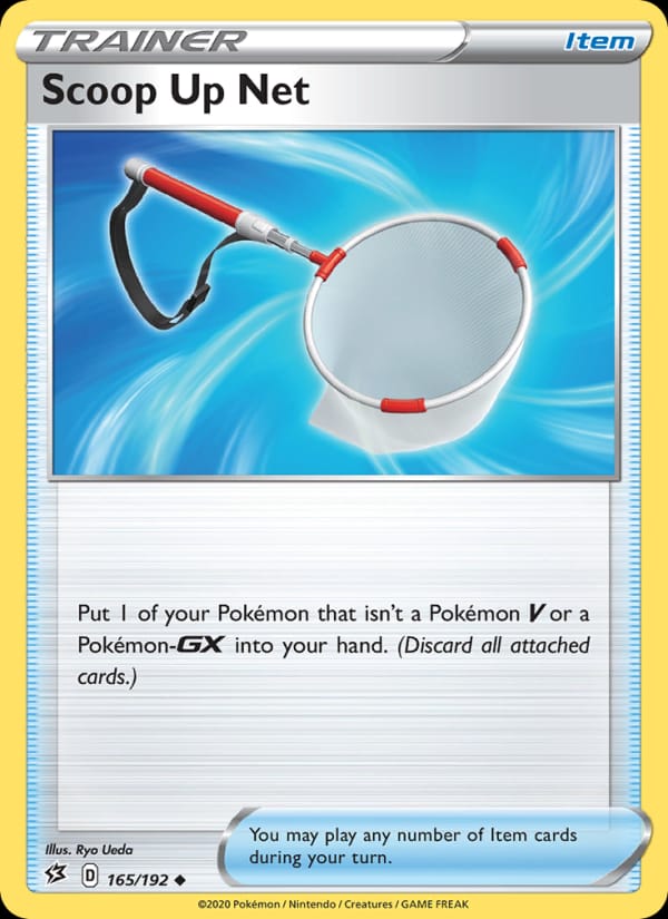 Scoop Up Net 165/192 Rebel Clash Pokémon card