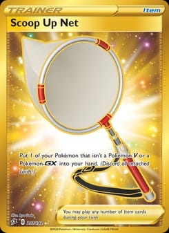 Scoop Up Net 207/192 Secret Rare – Rebel Clash Pokémon card