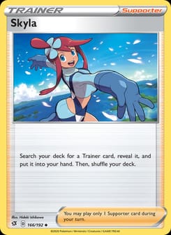 Skyla 166/192 Uncommon – Rebel Clash Pokémon card