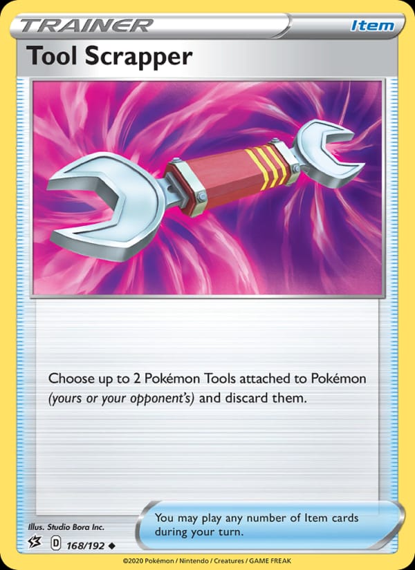 Tool Scrapper 168/192 Rebel Clash Pokémon card