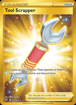 Tool Scrapper 208/192 Secret Rare – Rebel Clash Pokémon card