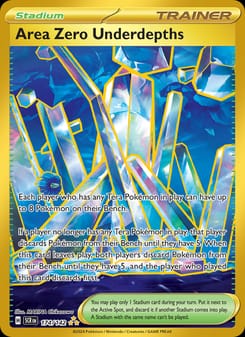 Area Zero Underdepths 174/142 Hyper Rare – Stellar Crown Pokémon card