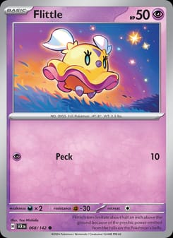 Flittle 068/142 Common – Stellar Crown Pokémon card