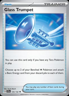 Glass Trumpet 135/142 Uncommon – Stellar Crown Pokémon card