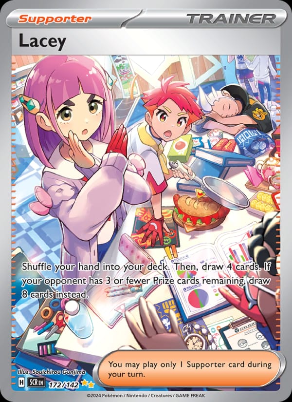 Lacey 172/142 Stellar Crown Pokémon card