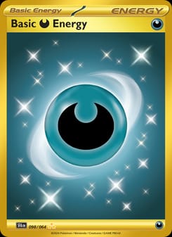 Basic Darkness Energy 098/064 Hyper Rare – Shrouded Fable Pokémon card
