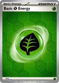 Basic Grass Energy 1 Common – Shrouded Fable Pokémon card