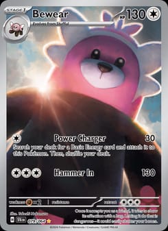 Bewear 079/064 Illustration Rare – Shrouded Fable Pokémon card