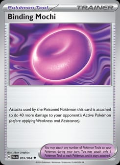 Binding Mochi 055/064 Uncommon – Shrouded Fable Pokémon card
