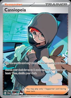 Cassiopeia 086/064 Ultra Rare – Shrouded Fable Pokémon card