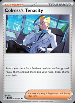Colress's Tenacity 057/064 Uncommon – Shrouded Fable Pokémon card