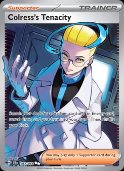Colress's Tenacity 087/064 Ultra Rare – Shrouded Fable Pokémon card