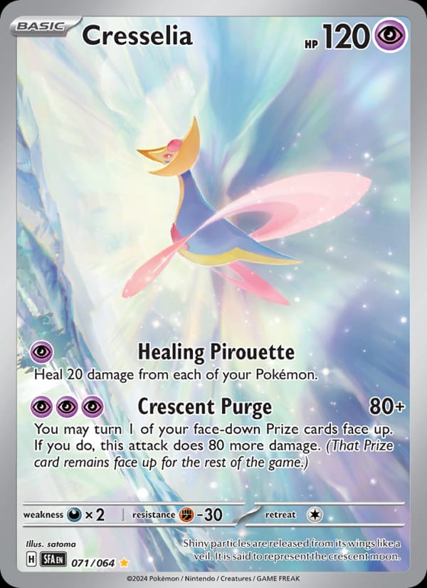Cresselia 071/064 Shrouded Fable Pokémon card