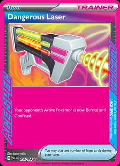 Dangerous Laser 058/064 ACE SPEC Rare – Shrouded Fable Pokémon card