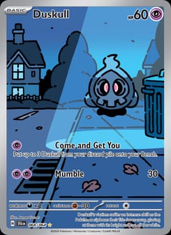 Duskull 068/064 Illustration Rare – Shrouded Fable Pokémon card