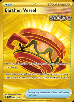 Earthen Vessel 096/064 Hyper Rare – Shrouded Fable Pokémon card