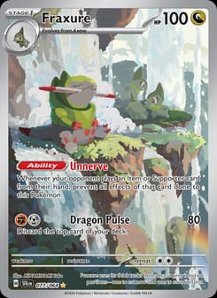 Fraxure 077/064 Illustration Rare – Shrouded Fable Pokémon card