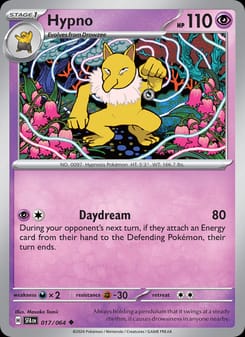 Hypno 017/064 Uncommon – Shrouded Fable Pokémon card