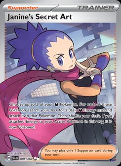 Janine's Secret Art 088/064 Ultra Rare – Shrouded Fable Pokémon card