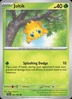 Joltik 001/064 Common – Shrouded Fable Pokémon card