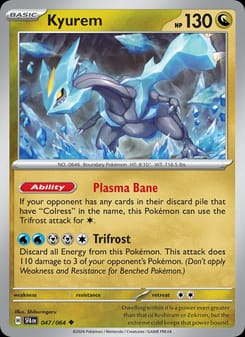 Kyurem 047/064 Uncommon – Shrouded Fable Pokémon card