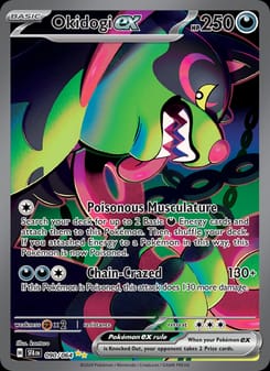 Okidogi ex 090/064 Special Illustration Rare – Shrouded Fable Pokémon card