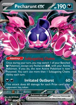 Pecharunt ex 039/064 Double Rare – Shrouded Fable Pokémon card