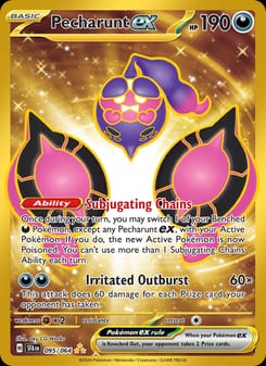 Pecharunt ex 095/064 Hyper Rare – Shrouded Fable Pokémon card