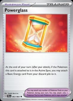 Powerglass 063/064 Uncommon – Shrouded Fable Pokémon card