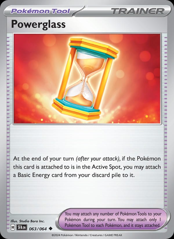 Powerglass 063/064 Shrouded Fable Pokémon card