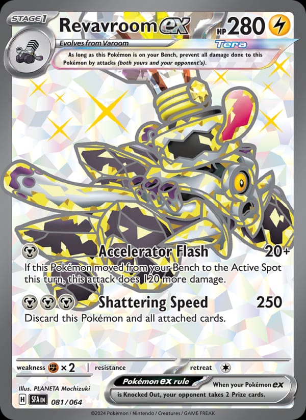 Revavroom ex 081/064 Shrouded Fable Pokémon card