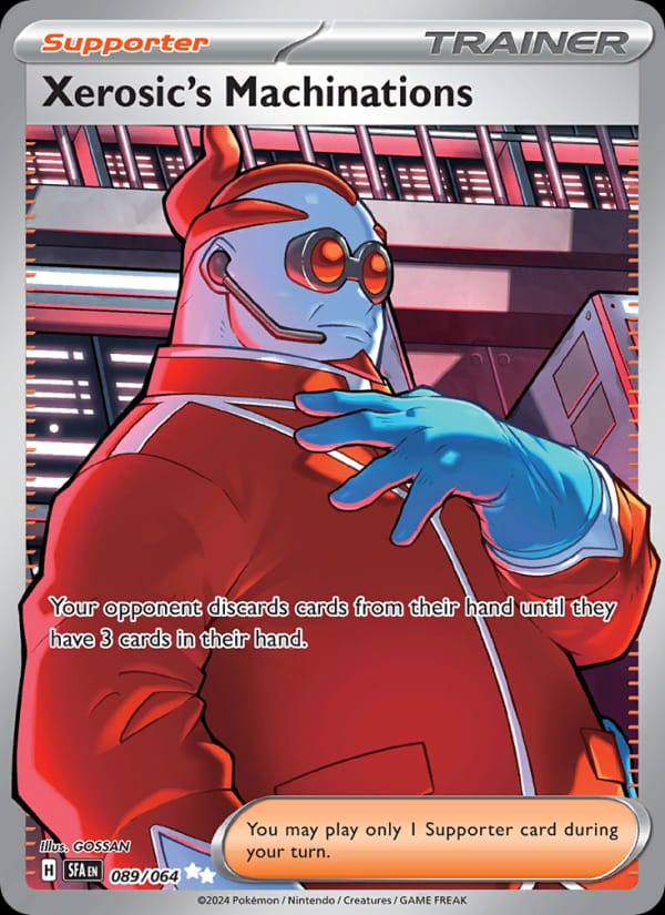 Xerosic's Machinations 089/064 Shrouded Fable Pokémon card