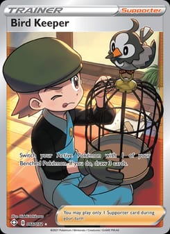 Bird Keeper 066/072 Ultra Rare – Shining Fates Pokémon card