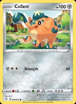 Cufant 049/072 Common – Shining Fates Pokémon card