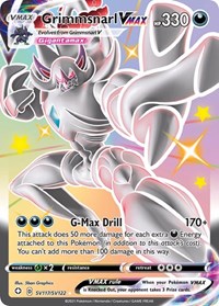 Grimmsnarl VMAX SV117/SV122 Shiny Holo Rare – Shining Fates Pokémon card