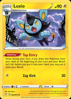 Luxio 032/072 Uncommon – Shining Fates Pokémon card