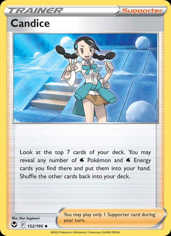 Candice 152/195 Silver Tempest Pokémon card