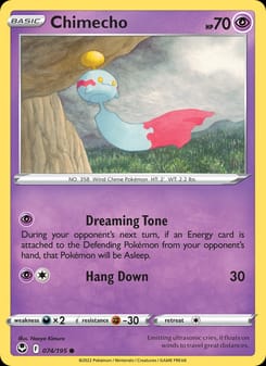 Chimecho 074/195 Common – Silver Tempest Pokémon card