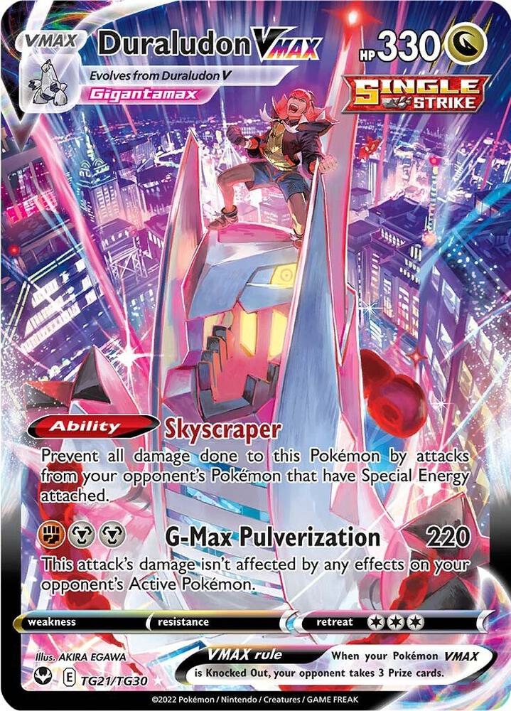 Duraludon VMAX TG21/TG30 Silver Tempest Pokémon card
