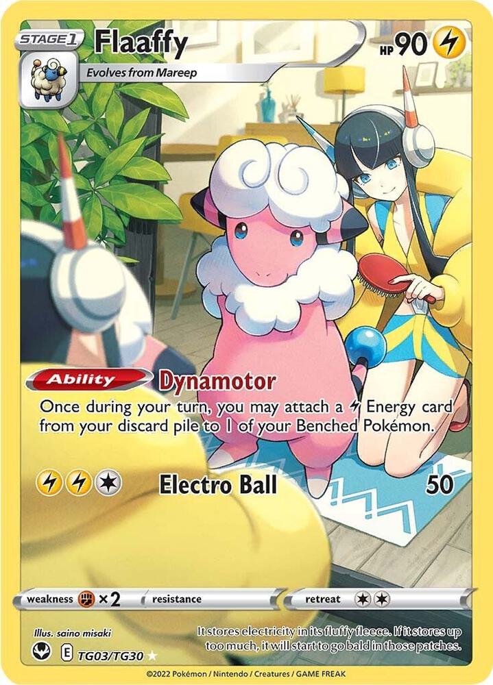 Flaaffy TG03/TG30 Silver Tempest Pokémon card