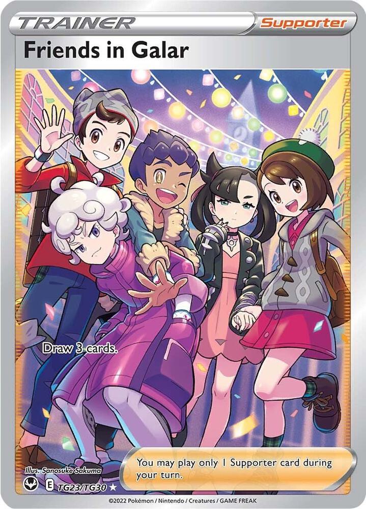 Friends in Galar TG23/TG30 Silver Tempest Pokémon card