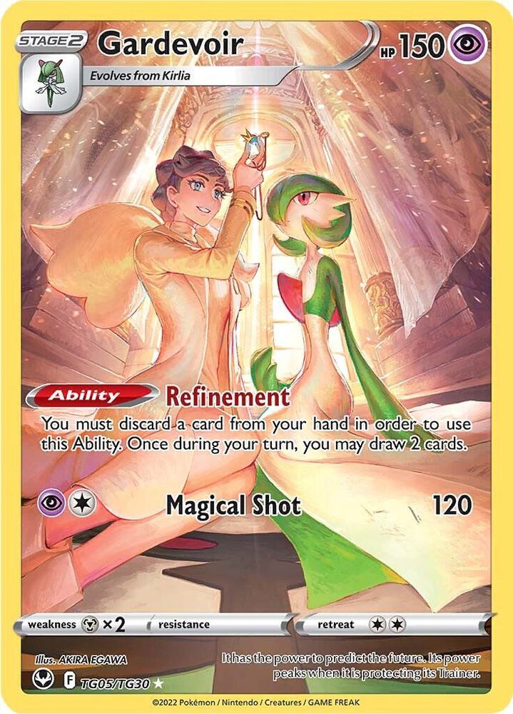 Gardevoir TG05/TG30 Silver Tempest Pokémon card