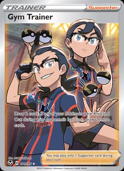 Gym Trainer 191/195 Ultra Rare – Silver Tempest Pokémon card