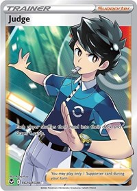 Judge TG25/TG30 Ultra Rare – Silver Tempest Pokémon card