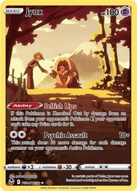 Jynx TG04/TG30 Ultra Rare – Silver Tempest Pokémon card