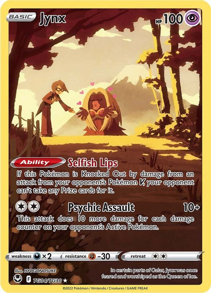 Jynx TG04/TG30 Silver Tempest Pokémon card