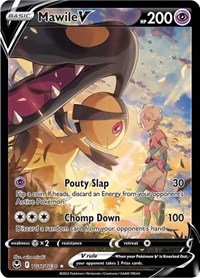 Mawile V TG17/TG30 Ultra Rare – Silver Tempest Pokémon card