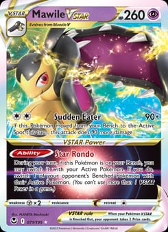 Mawile VSTAR 071/195 Ultra Rare – Silver Tempest Pokémon card