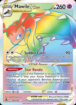 Mawile VSTAR 200/195 Secret Rare – Silver Tempest Pokémon card