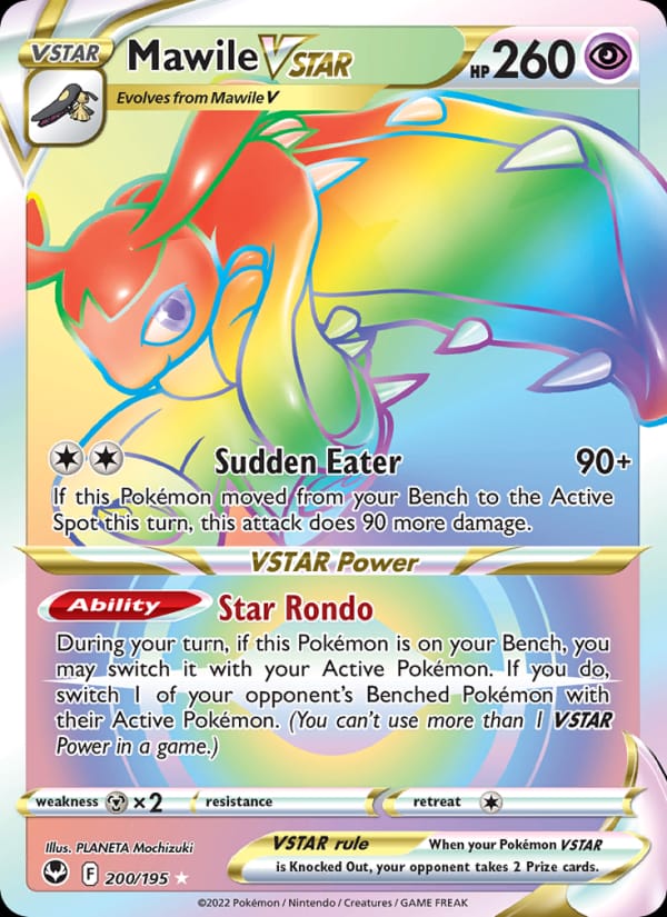 Mawile VSTAR 200/195 Silver Tempest Pokémon card